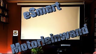 eSmart Germany MIMOTO  Motorleinwand  Review meiner Leinwand [upl. by Elfont15]