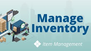 Inventory Management [upl. by Dedie455]