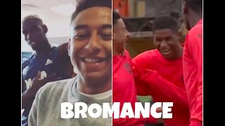 Pogba Lingard and Rashford  BROMANCE  Best moments [upl. by Malonis34]