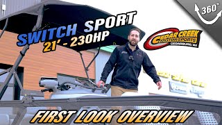 CLIMB ABOARD  Seadoo Switch Sport 21230 First Look Overview [upl. by Partridge70]