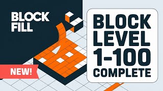 BLOCK FILL  LEVEL 1100  ANSWER  NEW GAME  DIFFICULTY EASY MODE   OFFLINE GAME NO WIFI GAME [upl. by Amoreta]