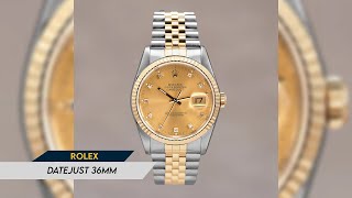 Rolex Datejust 36mm [upl. by Yrojram]