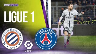 Montpellier vs PSG  LIGUE 1 HIGHLIGHTS  212023  beIN SPORTS USA [upl. by Vander]