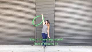 Intermediate Hoop Tutorial Reverse Escalator Break [upl. by Catima]