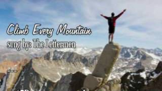 ♥ quotClimb Evry Mountainquot  The Lettermen [upl. by Nauqit253]