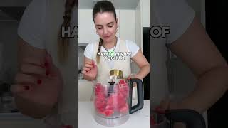 Watermelon Sorbet healthyfood healthyrecipes watermelonsorbet sorbet watermelon [upl. by Jilly577]