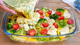 I make this vegetable casserole every weekend Delicious broccoli and cauliflower recipe [upl. by Yeneffit]