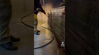 Oven cleaning youtubeshorts ovencleaning fyp subscribe cleanwithme powerwashing cleaning [upl. by Alliw]