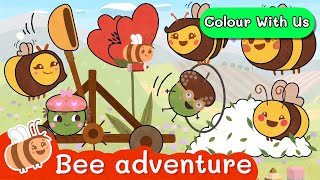 Colouring for Kids  Educational Games Kids Learning Videos  Flatstone Grove [upl. by Chipman423]