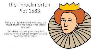 Early Elizabethan England 1558  1588  The Throckmorton Plot 1583 [upl. by Lucilia]