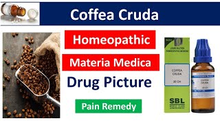 Coffea Cruda Homeopathic Medicine  Drug Picture  Materia Medica bhms materiamedica coffeacruda [upl. by Rihana]