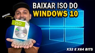 Como Baixar o Windows 10 Original 32 e 64 bits  ISO Oficial [upl. by Kacy]