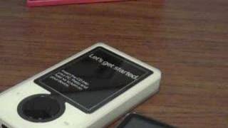 Video 1st Look  Microsoft Zune [upl. by Elbert]