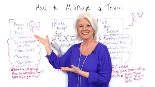 How to Manage a Team  Project Management Training [upl. by Iruy]