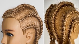 Macrame For Hair  PIPE BRAIDS  Easy Step By Step How To Create Pipe Braids Tutorial [upl. by Chanda]