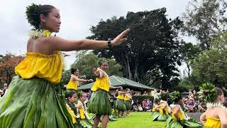 Hula for Queen Liliuokalani’s Birthday in Hilo [upl. by Aciretnahs495]