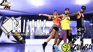 Báilame Versión Zumba Remix  Nacho Yandel Bad Bunny  Coreografía Equipe Marreta [upl. by Waylon245]