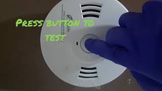 How to test talking smoke and carbon monoxide alarm [upl. by Kaya]