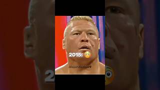 Brock Lesnar and Seth Rollins 2015 VS 2019 edit 🥵 shortvideoviral wwe [upl. by Amorete40]