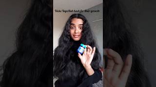 VICK VAPORUB Hack for hair growth😱is it true🤔Lets try this hack ✨hacks shorts hair [upl. by Andres691]