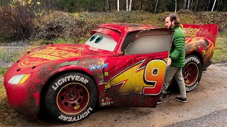 Lightning McQueen in Real Life Disney Cars Drift [upl. by Mead308]