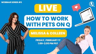 How to work with Pets on Q  Live Webinar [upl. by As]