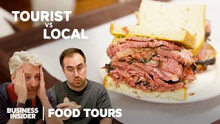 Finding The Best Pastrami Sandwich In New York  Food Tours  Insider Food [upl. by Tresa539]