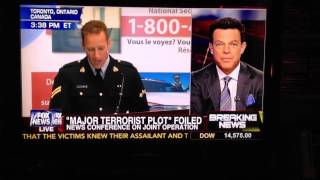 Shepard Smith on using English and French during Canadian News [upl. by Aikemot]