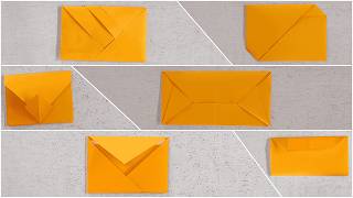 6 Easy Origami Envelope Making  Paper Envelope Making Without Glue And Scissor  DIY Paper Envelope [upl. by Diet603]