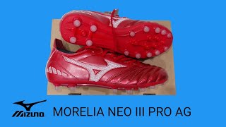 MIZUNO MORELIA NEO III PRO AGUNBOXING [upl. by Gustavus]