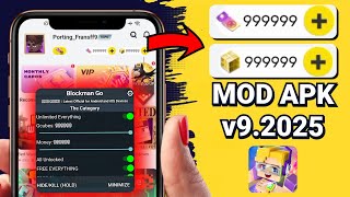 Blockman Go Mod APK v92025  Unlimited Gcubes Fly Mode amp Everything Unlocked AndroidiOS [upl. by Wichern]