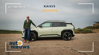 TEST KIA EV3 de efficiëntste slimste en hipste crossover in zijn segment  autonieuwsbe [upl. by Adriell]