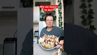 Wie viel ZUCKER ist das😱 abnehmen gesundessen frauen whatieatinaday vegan [upl. by Nekal686]