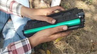 HP 88a Toner Cartridge Refilling outdoor toner reflling [upl. by Upton]