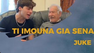 Juke singing for his grandad Ti Imouna Gia Sena [upl. by Ready]