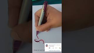 Shreya name art art calligraphy art shortvideo satisfying orshaartandcraft rinkubanerjee1860 [upl. by Kempe996]