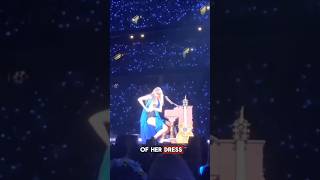 When Taylor swift opened her dress on ears tour taylorswift shorts [upl. by Adne]