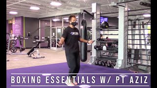 Boxing Essentials w Personal Trainer Aziz  09 03 20 [upl. by Esya]