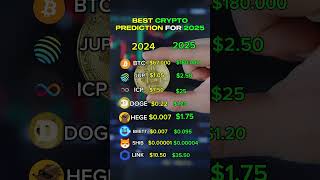 BEST CRYPTO 2025 crypto bitcoin memecoin dogecoin [upl. by Clarkson192]