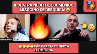 🚨ALERTA🚨IDÓLATRA MISÓGINO ECUMÉNICO SE REVIENTA 🤣🤣🤣🤣💣💣💥 CÁE CARETA DE SECTA👉FALSO EVANGELIO LIGTH👿 [upl. by Malachy]