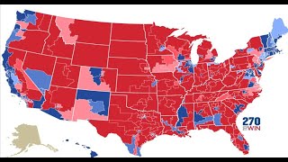 2024 US HOUSE ELECTION PREDICTION August Edition [upl. by Ahsiem677]