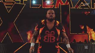 WWE 2K24  Bam Bam Bigelow FULL Entrance  With quotBam Bamquot Theme  WrestleMania XL [upl. by Hindorff]