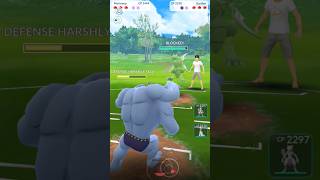 shadow mewtwo vs Scyther pvp pokemongo gobattleleague gamming pokeivshorts [upl. by Nnylg]