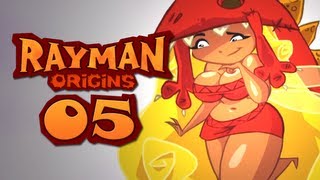 Rayman Origins COOP 5  Funnel of Fun [upl. by Krucik]