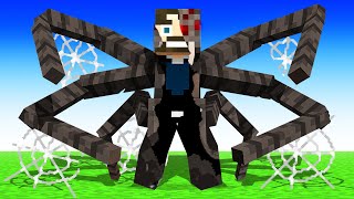 TRANSFORMING into a SCARY MONSTER in Minecraft [upl. by Leroy35]