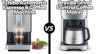 Tchibo Automatic EspressoampCoffee Machine vs Breville Grind Control Coffee MakerWhich One Is Better [upl. by Glimp37]