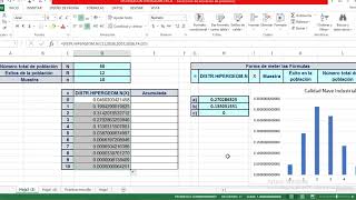 Distribución Hipergeométrica Excel [upl. by Sandy]