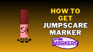 How To Get Jumpscare Marker in Find The Markers  Roblox [upl. by Llennoj]