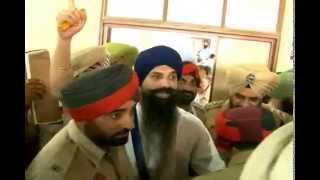 Jathedar Bhai Balwant Singh Rajoana Ji In Court  15th May 2013  Khalistan Zindabad [upl. by Aihk]