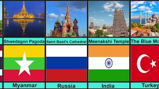 Most Beautiful Historical Places In the World  Comparison Nation [upl. by Bolen]